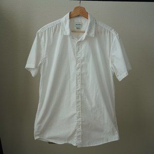 Frank And Oak Stanley Short Sleeve Button-Up Shirt